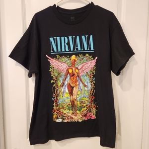 Nirvana Forest In Utero Album T-Shirt